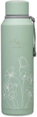 Mercy Hazy Teal Stainless Steel Water Bottl