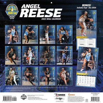Angel Reese WNBA Chicago Sky 2025 Wall Calendar #2